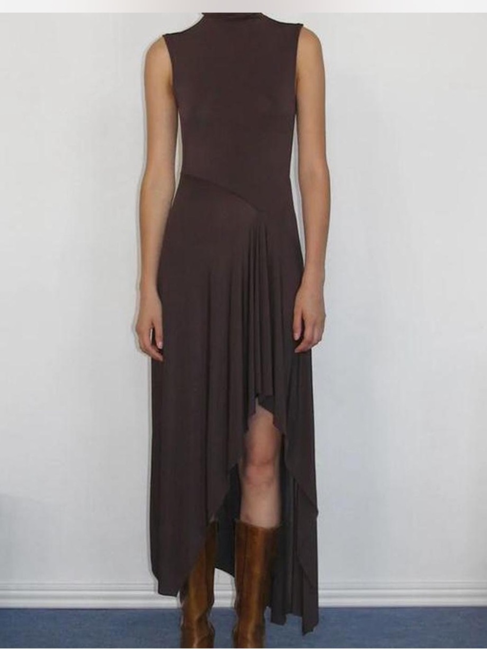 Paloma Wool Mauve Sleeveless Maxi Dress